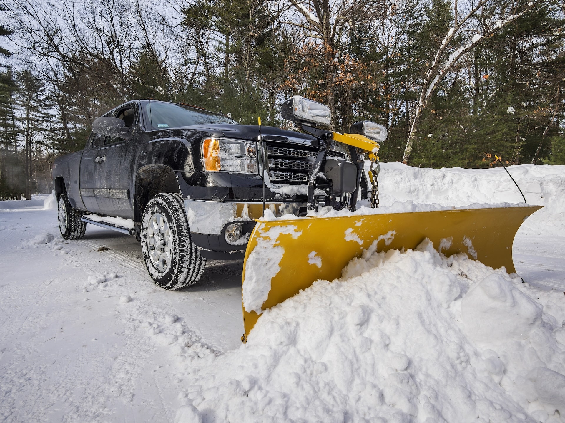 Snow Removal Background
