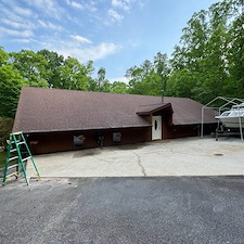 Roof Cleaning and Driveway Pressure Washing in Sardis MS 1