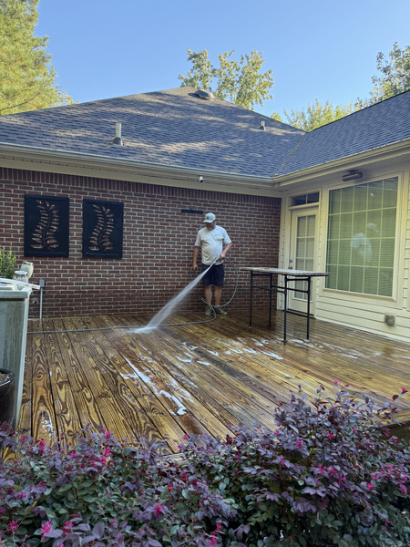 Deck cleaning oxford ms