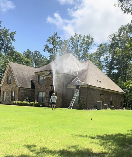 Roof washing oxford ms
